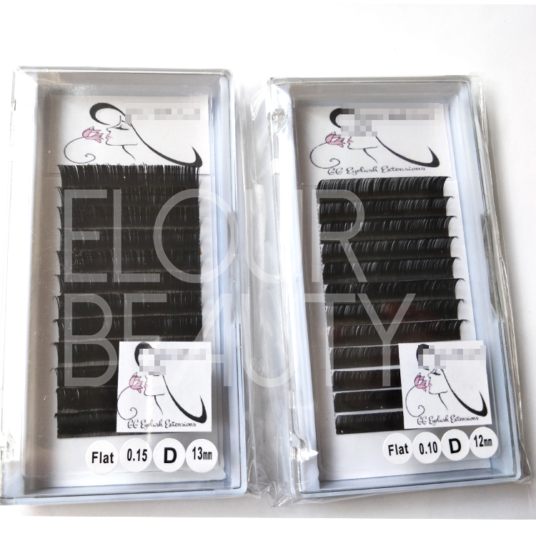 Custom packaging matte ellipse flat lash extensions london  ED44